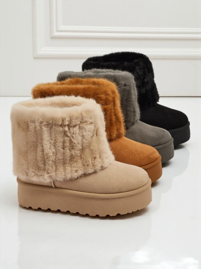 Bottes de neige pour femmes avec fourrure Irelle
