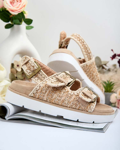 Royalfashion Sandales en daim Lunnay eko pour femme