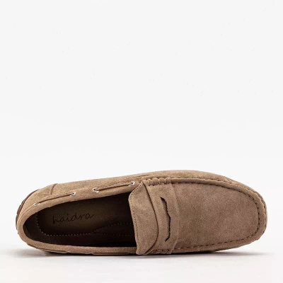 OUTLET Mocassins homme beige Sliveno - Shoes