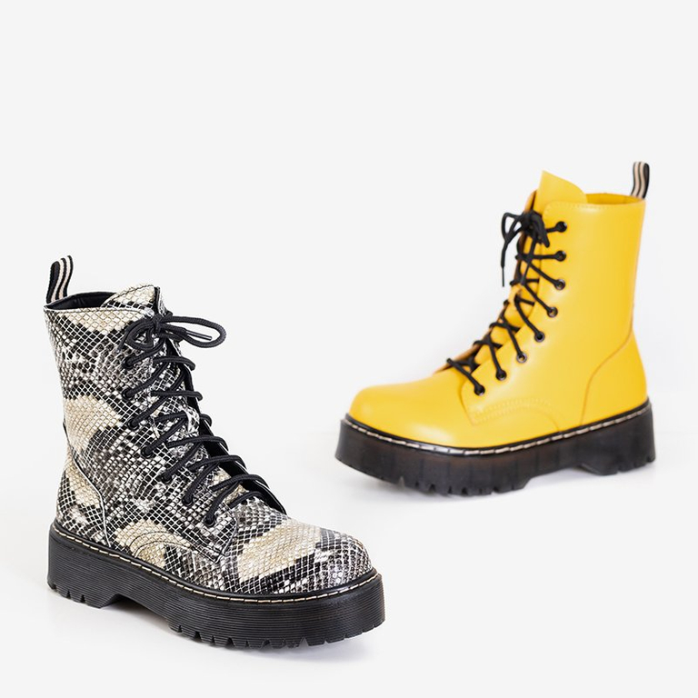 Escarpins femme en peau de serpent Chic Glam - Chaussures