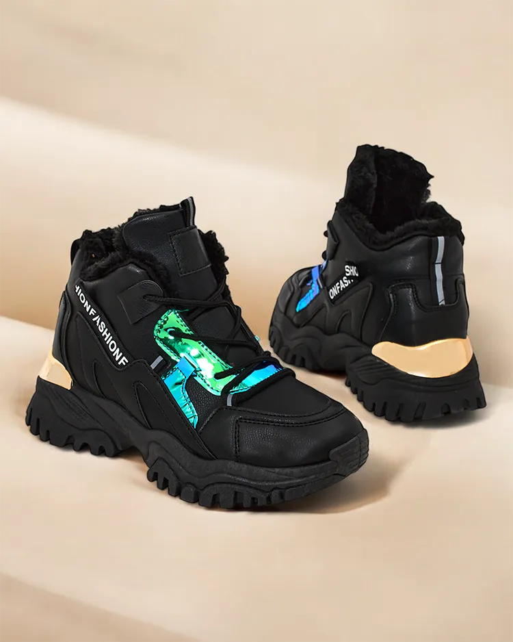 Baskets pour femmes Royalfashion avec doublure chaude Potomi