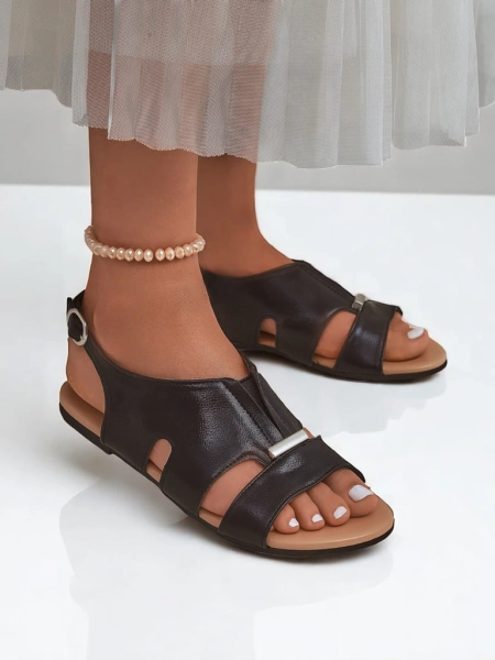 Royalfashion Sandales plates pour femmes Solea Comfort