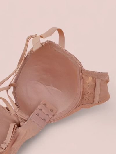 Royalfashion Soutien-gorge rembourré pour femmes avec dentelle