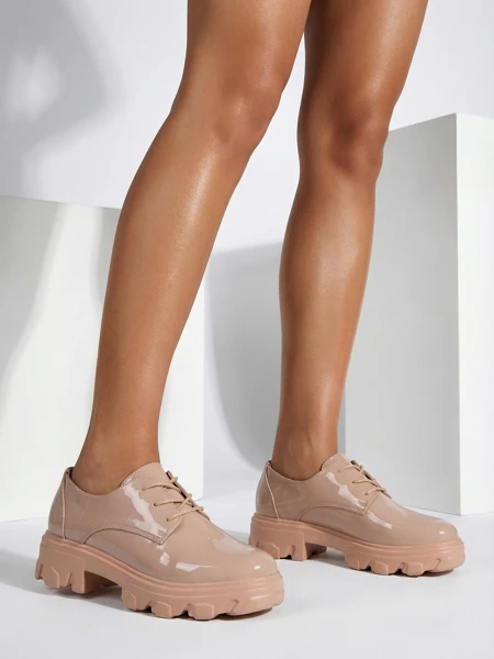 Mocassins pour Femmes Aurora Beige en Cuir Confortables pour le Quotidien