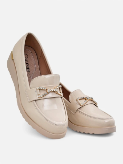 Mocassins Royalfashion pour femmes sur une basse semelle Leffo