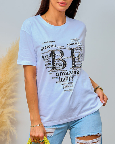 Royalfashion T-shirt imprimé pour femme