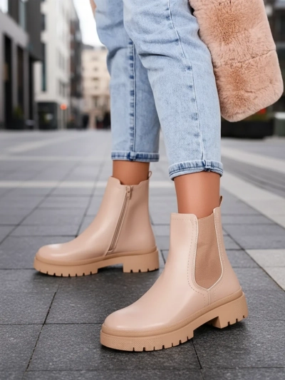 Royalfashion Bottes Dovivas en cuir eko pour femme