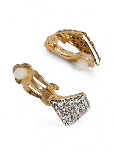 Royalfashion Boucles d'oreilles à clip pour femmes avec zircons