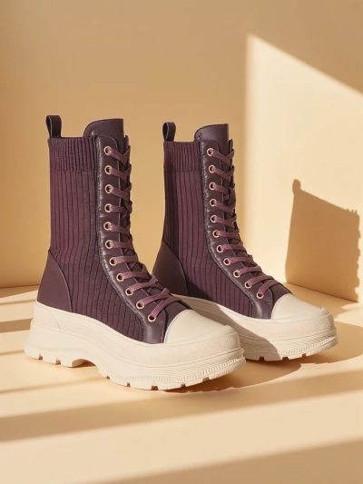 Botte de travail haute Royalfashion pour femmes Fosilla