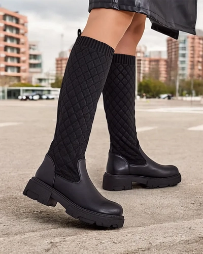 Bottes à enfiler pour femmes Royalfashion Firox