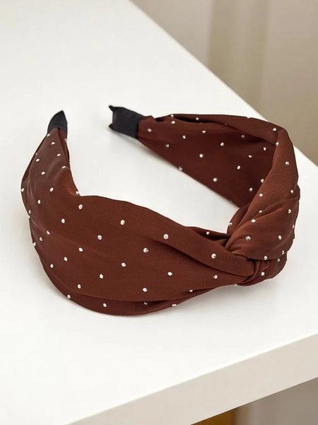 Royalfashion Serre-tête avec strass Shine Twist