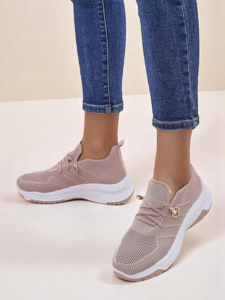 Royalfashion Slip-on chaussures de sport en tissu pour femmes Teletta