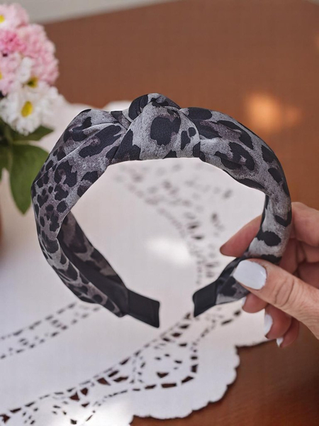 Royalfashion Bandeau cheveux style imprimé léopard Lea
