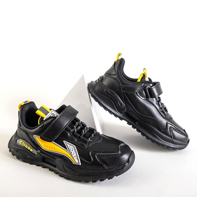 Baskets Harven pour enfants noires - Chaussures