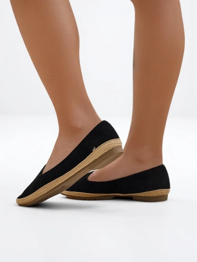 Espadrilles écologiques en suède pour femmes Emmeno