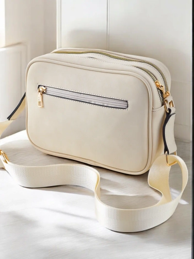 Royalfashion Petit sac à main pour femmes en simili cuir mat