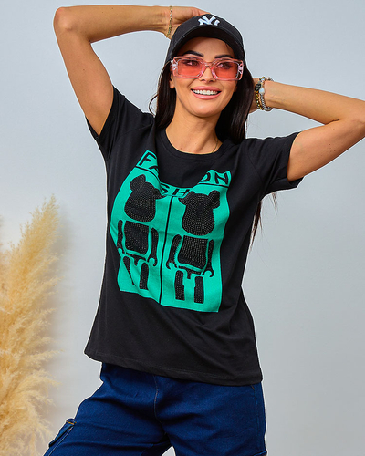 Royalfashion T-shirt imprimé pour femme