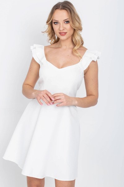 Robe blanche à bretelles - Robes 1