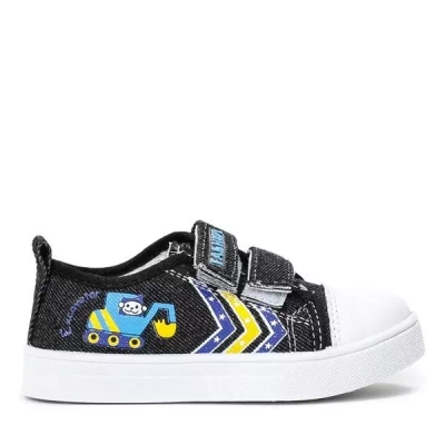 Baskets garçon noir OUTLET Bobby - Chaussures