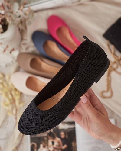 Royalfashion Ballerines Salin pour femme