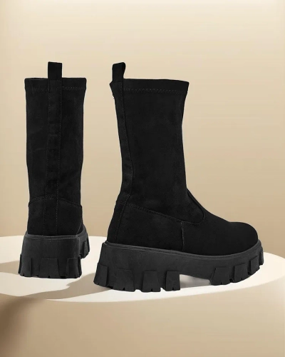 Bottes à plateforme pour femmes Royalfashion Firo