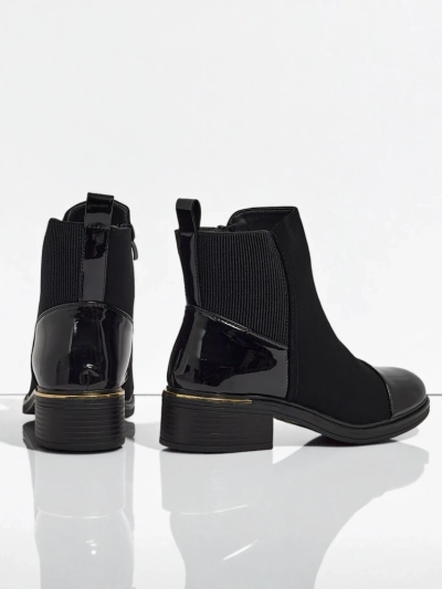Bottines pour femmes en cuir écologique Eriselle
