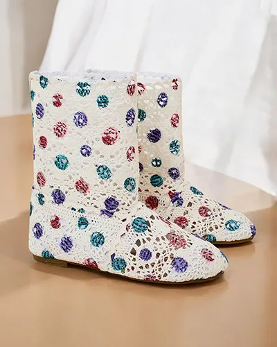Royalfashion Bottes ajourées Misuti pour enfants