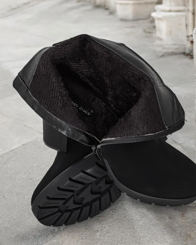 Bottines à talon compensé pour femmes Royalfashion Effe