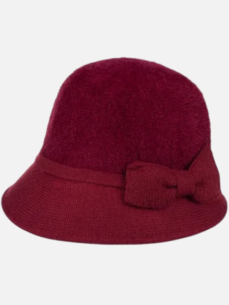 Chapeau melon pour femmes avec décoration Lady Rose