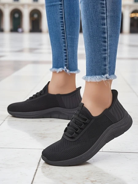 Baskets Royalfashion pour femme, en textile, à enfiler, modèle Arrate