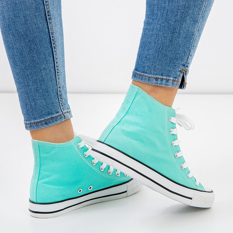 Baskets montantes femme Antonella mint - Footwear