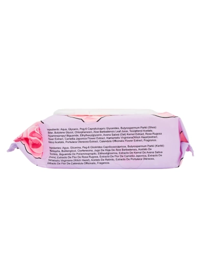 Lingettes Démaquillantes à la Rose 30 pcs.
