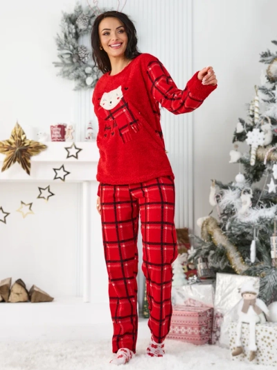 Pyjamas à carreaux Royalfashion pour femmes