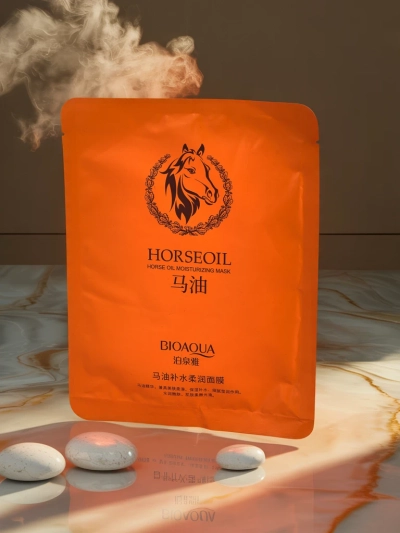 BioAqua Equilla Mask huile de cheval masque hydratant 25ml pour peau sèche
