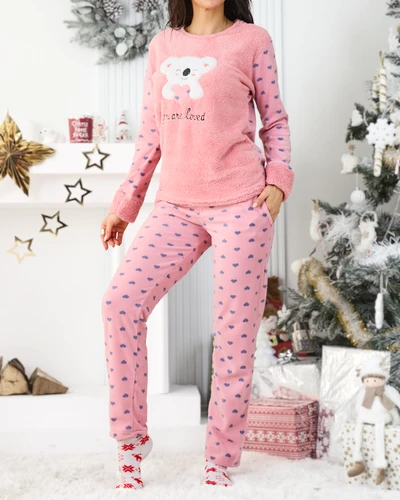 Pyjama Royalfashion pour femmes avec un koala