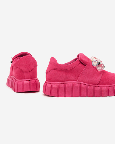 Royalfashion Demi chaussures de sport avec pierres colorées Resinello