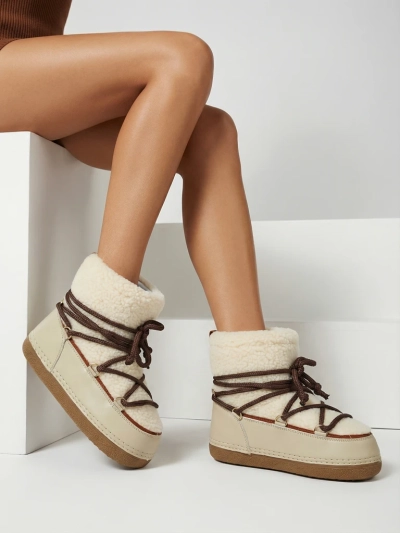 Bottes de neige pour femmes avec peau de mouton Uvella