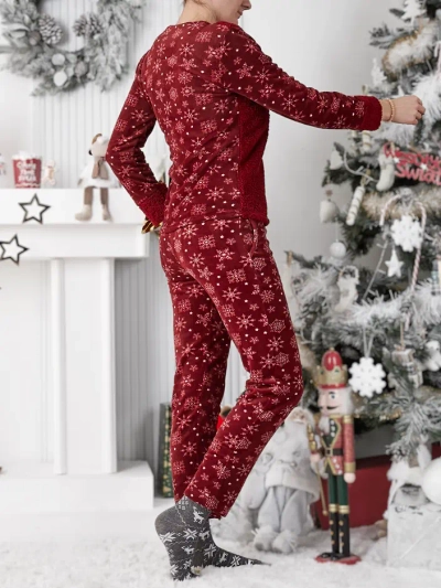 Pyjamas Royalfashion pour femmes avec un lapin, ressemblant à de la polaire