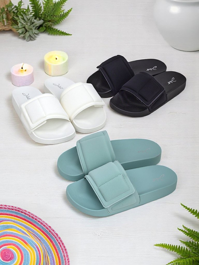 Royalfashion Sandales plates pour femmes FlexiWalk