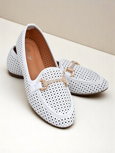 Royalfashion Mocassins ajourés pour femmes Rafalle