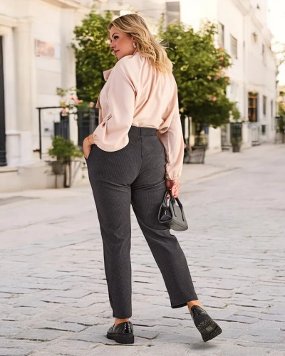 Royalfashion Tregging isolé à pois pour femme