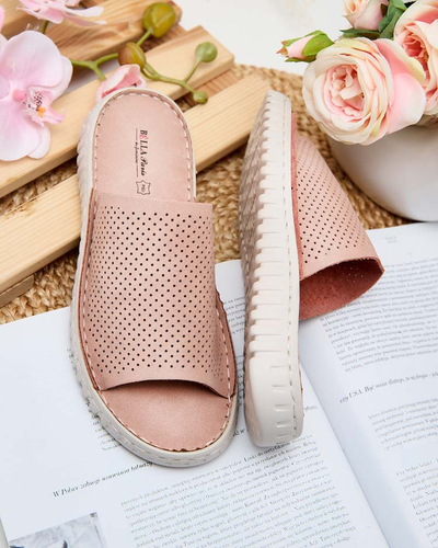 Royalfashion Tongs ajourées pour femme Ererra