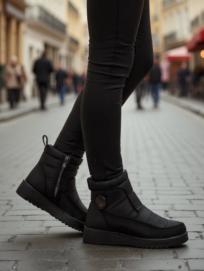 Royalfashion Bottes de neige pour femmes Fiegose