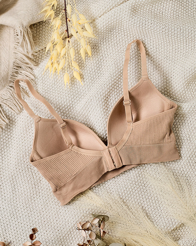 Royalfashion Soutien-gorge côtelé pour femme