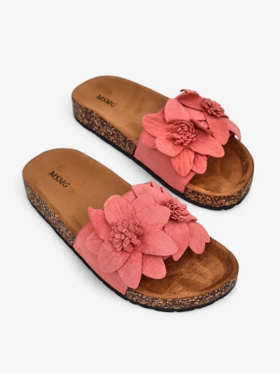 Sandales pour femmes Royalfashion avec fleurs Foules