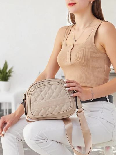 Sac à main ovale petit pour femmes en écologique cuir