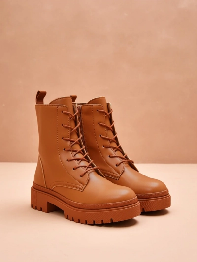 Royalfashion Bottes à lacets Bumalo pour femme