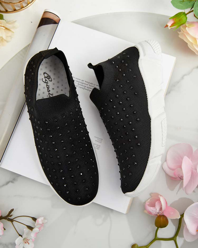 Royalfashion Chaussures de sport en tissu pour femmes Fanerna