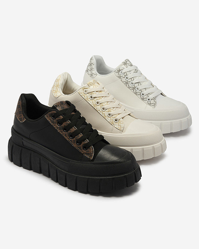 OUTLET Chaussures de sport décontractées noires pour femme Leritic - Footwear