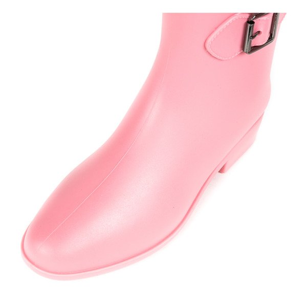 Bottes de pluie basses pour femmes Piggane roses - Chaussures